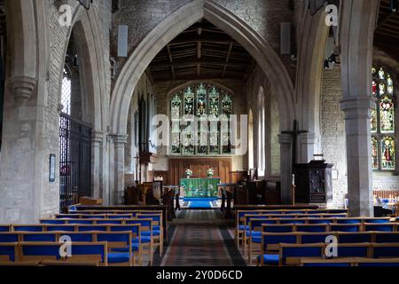 St. Nicholas Church, Cottesmore, Rutland, England, Großbritannien Stockfoto