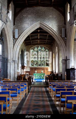 St. Nicholas Church, Cottesmore, Rutland, England, Großbritannien Stockfoto