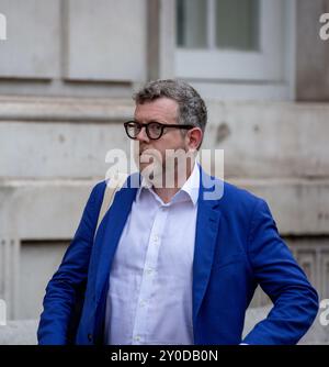 London, England, Großbritannien. September 2024. Matthew Doyle Direktor der Kommunikation gesehen Walking in Whitehall Credit: Richard Lincoln/Alamy Live News Stockfoto