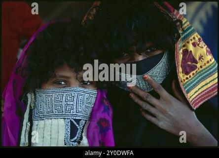 Rashaida-Frauen, Eritrea. Stockfoto