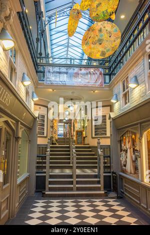 Westminster Arcade, Harrogate, North Yorkshire, England, Großbritannien Stockfoto