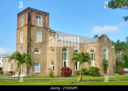 Die Cathedral Church of St. John the Baptist ist eine anglikanische Kathedrale in Belize City, Belize. Stockfoto