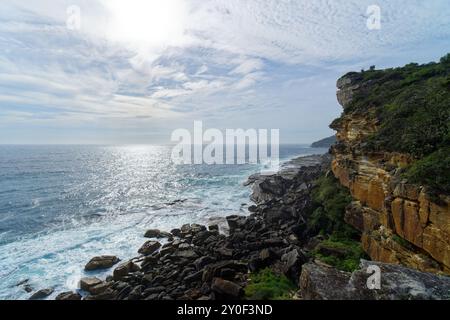 Mann vor Sydney, Australien Stockfoto