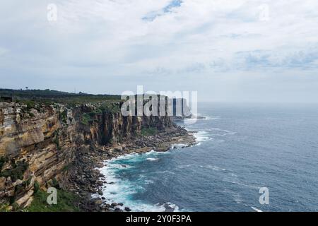 Mann vor Sydney, Australien Stockfoto