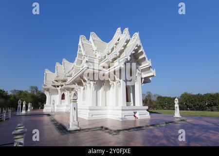 Königliches thai-Kloster, Lumbini, Nepal Stockfoto