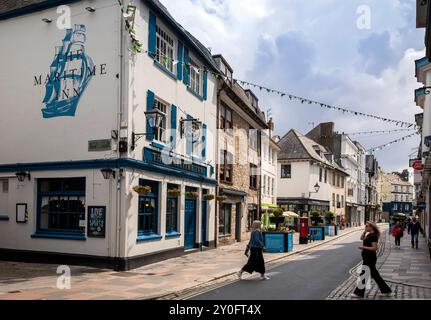 Großbritannien, England, Devon, Plymouth, Barbican, Southside Street Stockfoto