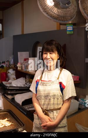 KYOTO, JAPAN - 14. MAI 2019: Nishiki-Markt in Kyoto, Japan Stockfoto