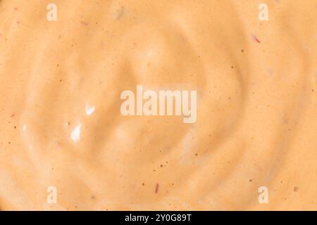 Hausgemachte scharfe Chipotle Mayo Aufstrich in einer Schüssel Stockfoto