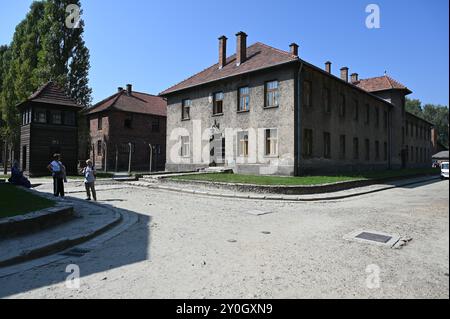 Konzentrationslager Auschwitz. Stockfoto