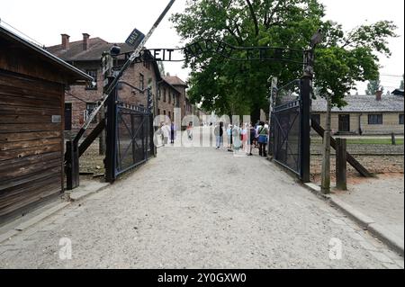 Konzentrationslager Auschwitz. Stockfoto