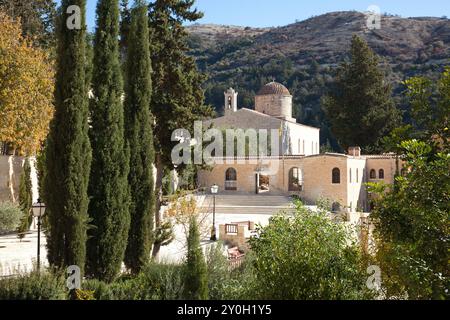 Kloster Ayios Neophytos, Paphos, Zypern Stockfoto