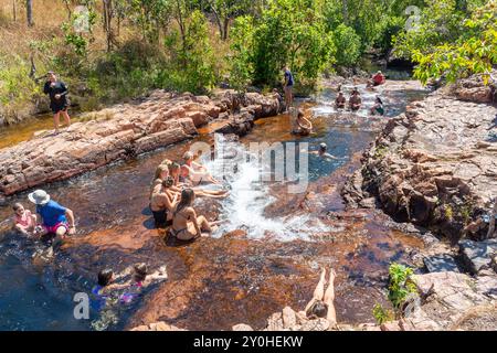 Buley Rockhole, Litchfield National Park, Litchfield Park, Northern Territory, Australien Stockfoto