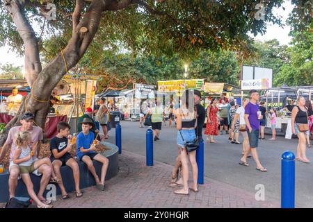 Mindil Beach Sunset Market, The Gardens, City of Darwin, Northern Territory, Australien Stockfoto