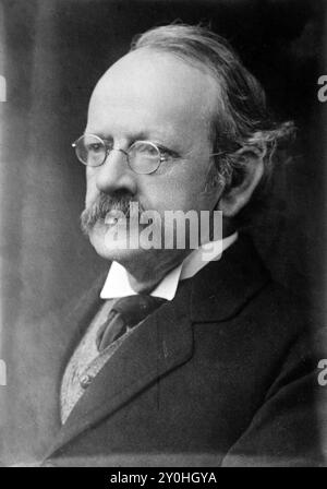 J. J. Thomson, Sir J. J. Thomson, Sir Joseph John Thomson (1856–1940) britischer Physiker Stockfoto