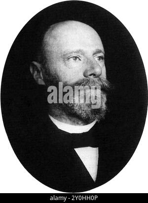 Willem Einthoven (1860–1927) niederländischer Arzt und Physiologe. Stockfoto