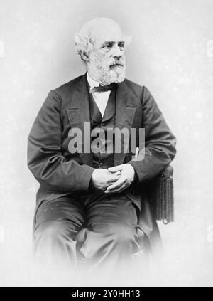 General Robert E. Lee, Robert Edward Lee, Robert E. Lee, amerikanische allgemeine bekannt für Kommandeur der Konföderierten Army of Northern Virginia im amerikanischen Bürgerkrieg Stockfoto