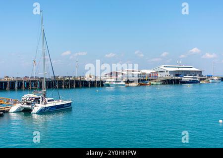 Stokes Hill Wharf, Darwin Waterfront Precinct, City of Darwin, Northern Territory, Australien Stockfoto