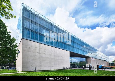 München - 17. April 2024: Das staatliche Museum für Ägyptische Kunst ist ein archäologisches Museum. Es enthält die staatliche Sammlung der altägyptischen Kunst Stockfoto