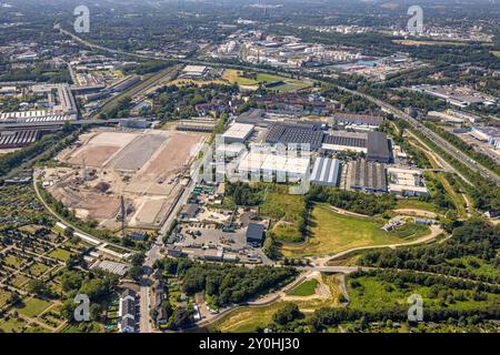 Luftbild, Gewerbepark Schalke an der Hochkampstraße, Baustelle Baugebiet und Gewerbeflächen, Schalke-Nord, Gelsenkirchen, Ruhrgebiet, Nordrhein-Westfalen, Deutschland ACHTUNGxMINDESTHONORARx60xEURO *** Luftansicht, Gewerbepark Schalke an der Hochkampstraße, Baustellenbaugebiet und Gewerbeflächen, Schalke Nord, Gelsenkirchen, Ruhrgebiet, Nordrhein-Westfalen, Deutschland ACHTUNGxMINDESTHONORARx60xEURO Stockfoto