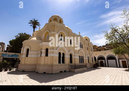 Marienkirche in Zeitoun, Marienkirche, unsere Lieben Frau von Zeitoun, Zeitoun (Zeitun), Kairo, Ägypten, Nordafrika, Afrika Stockfoto