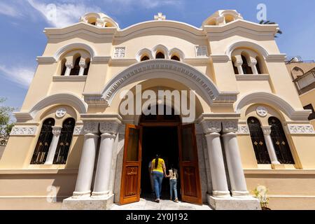 Marienkirche in Zeitoun, Marienkirche, unsere Lieben Frau von Zeitoun, Zeitoun (Zeitun), Kairo, Ägypten, Nordafrika, Afrika Stockfoto