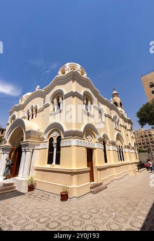 Marienkirche in Zeitoun, Marienkirche, unsere Lieben Frau von Zeitoun, Zeitoun (Zeitun), Kairo, Ägypten, Nordafrika, Afrika Stockfoto