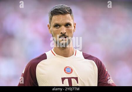 Torhüter Sven Ulreich FC Bayern München FCB (26) Porträt, Allianz Arena, München, Bayern, Deutschland, Europa Stockfoto