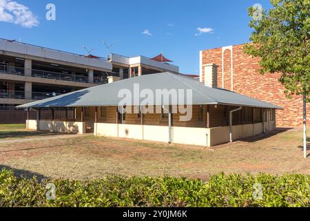 Old Alice Springs Courthouse, Hartley Street, Alice Springs, Northern Territory, Australien Stockfoto