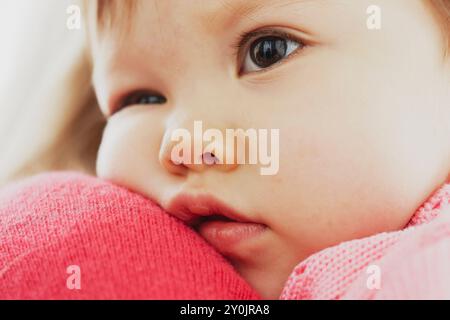 Die Augen von Kleinkindern Stockfoto