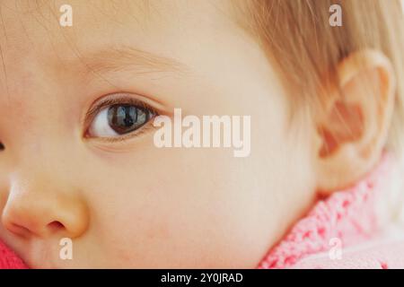 Die Augen von Kleinkindern Stockfoto