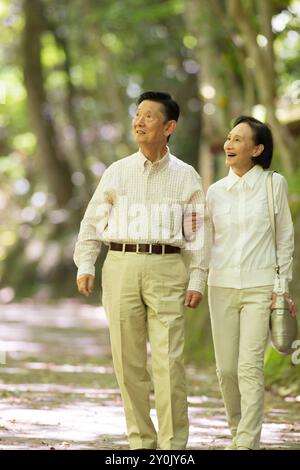 Älteres paar Stockfoto