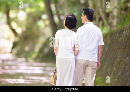 Älteres paar Stockfoto