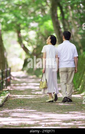 Älteres paar Stockfoto