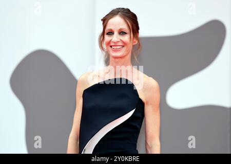 Bei der Premiere des Kinofilms 'Vermiglio' auf der Biennale di Venezia 2024 / 81. Internationale Filmfestspiele von Venedig im Palazzo del Cinema. Venedig, 02.09.2024 Stockfoto