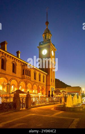 Customs House Hotel in Newcastle, NSW, Australien. Das ehemalige Regierungsgebäude aus dem Jahr 1877 ist heute ein Veranstaltungsort für Unterhaltung Stockfoto