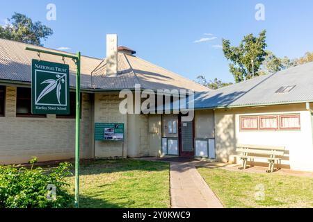 Historische Hartley Street School, Hartley Street, Alice Springs, Northern Territory, Australien Stockfoto