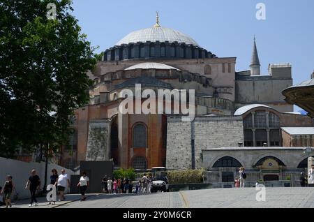 Hagia Sofia, Fatih, Istanbul, Türkei, Europa-Asien Stockfoto