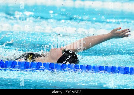 Nanterre, Frankreich. September 2024. NANTERRE, FRANKREICH – 3. SEPTEMBER: Lisette Bruinsma aus den Niederlanden tritt 2024 am 3. September 2024 in Nanterre in der 200 m langen Medley-Einzelrunde der Frauen an. (Foto von Patrick Goosen/BSR Agency) Credit: BSR Agency/Alamy Live News Stockfoto
