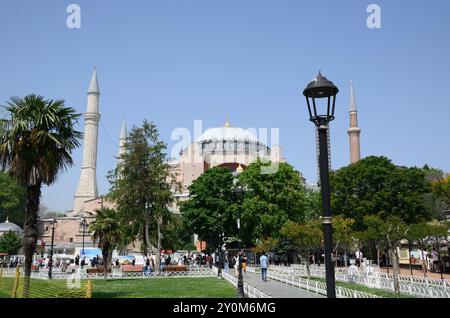 Hagia Sofia, Fatih, Istanbul, Türkei, Europa-Asien Stockfoto