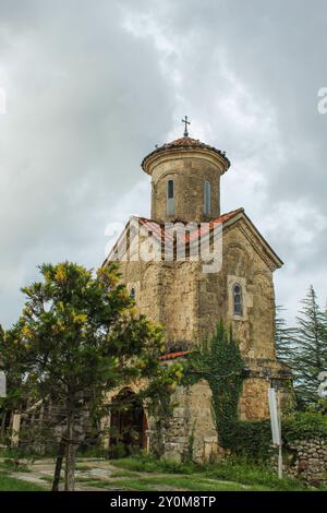 Kloster Martvili - ein frühmittelalterlicher christlicher Kirche- und Klosterkomplex in der Stadt Martvili in der Region Samegrelo-Zemo Svaneti in der Stadt M. Stockfoto
