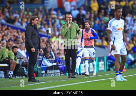 Leeds, Großbritannien. 31. August 2024. Hull City AFC-Manager Tim Walter beim Leeds United FC gegen Hull City AFC SKY Bet EFL Championship Match in Elland Road, Leeds, England, Großbritannien am 31. August 2024 Credit: Every Second Media/Alamy Live News Stockfoto