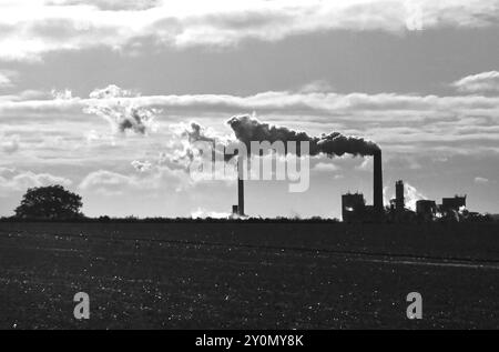 britische Zuckerfabrik, Bury St edmujnds Stockfoto