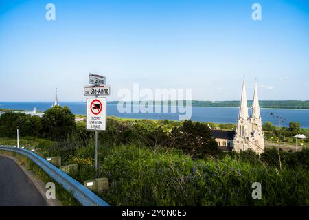 Sainte Anne de Baupré, Quebec, Kanada Stockfoto