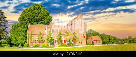 Stone House Bunderhee, Deutschland Stockfoto