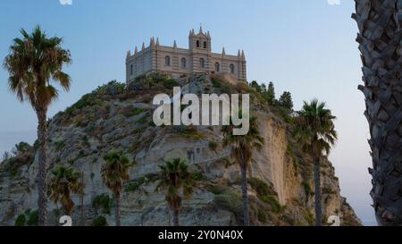 Heiligtum Santa Maria dell’Isola in Tropea, Kalabrien (Italien) Stockfoto