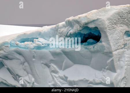 Ein wunderschöner Eisberg im Labradormeer Stockfoto