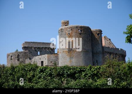 Chateau de Clisson, Clisson, Loire-Atlantique, Frankreich Stockfoto