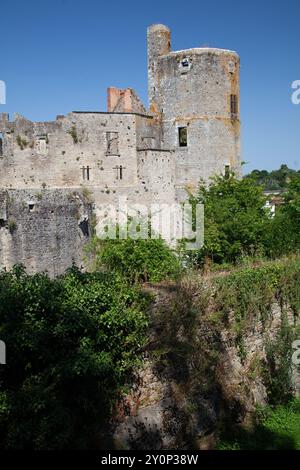 Chateau de Clisson, Clisson, Loire-Atlantique, Frankreich Stockfoto