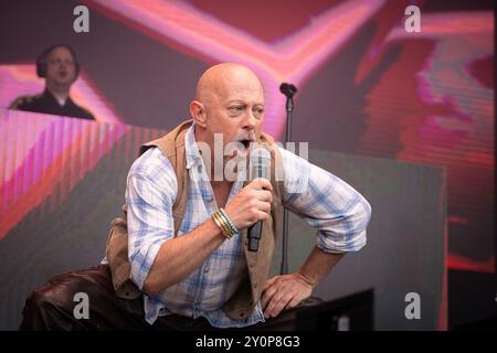 Trondheim, Norwegen. August 2024. Die schwedische Band Rednex gibt ein Live-Konzert während der We Love the 90er und 2000er Jahre Show in Trondheim. Stockfoto