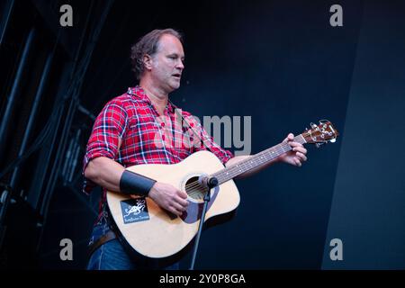 Trondheim, Norwegen. August 2024. Die schwedische Band Rednex gibt ein Live-Konzert während der We Love the 90er und 2000er Jahre Show in Trondheim. Stockfoto